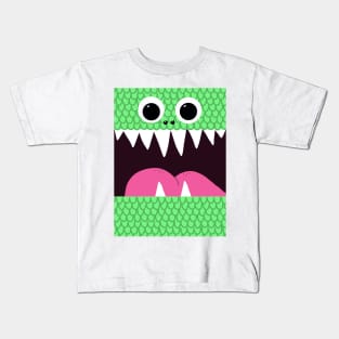 Monster Face Kids T-Shirt